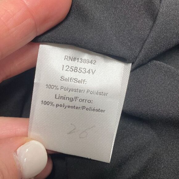 Ontwelfth Silver Shimmer Spaghetti Strap Dress Size Large NEW - Picture 6 of 8